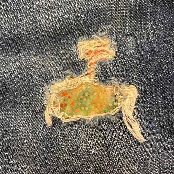 MAVI Mid Rise Jeans with Distressed Detailing - Picture 3 of 5